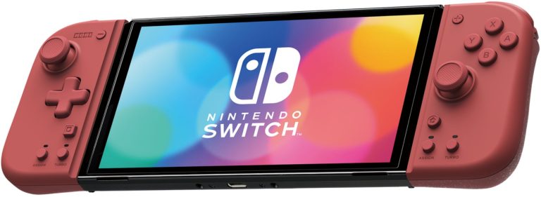 Геймпад HORI Split Pad Compact Apricot Red (Абрикосовый красный) для Nintendo Switch (NSW-398U)