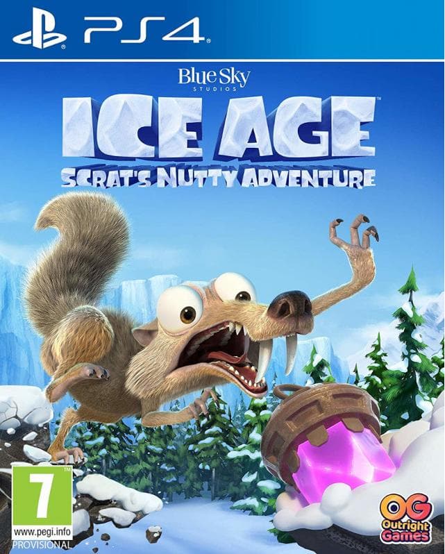 Игра Ледниковый период: Сумасшедшее приключение Скрэта (Ice Age Scrat’s Nutty Adventure) (PS4, русская версия)