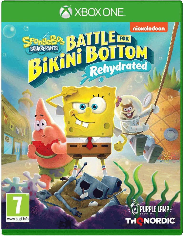 Игра Sponge Bob SquarePants Battle For Bikini Bottom Rehydrated (XBOX One, русская версия)