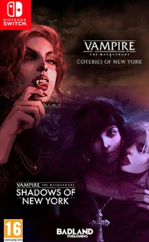 Игра Vampire The Masquerade — Coteries of New York + Shadows of New York (Nintendo Switch, русская версия)