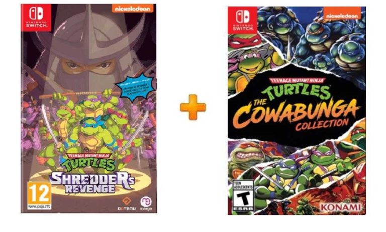 ИгроПак для Nintendo Switch: Teenage Mutant Ninja Turtles: The Cowabunga Collection + Teenage Mutant Ninja Turtles: Shredder’s Revenge