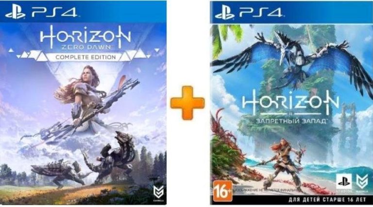 ИгроПак для PS4: Horizon: Zero Dawn Complete Edition + Horizon: Forbidden West (Запретный Запад)