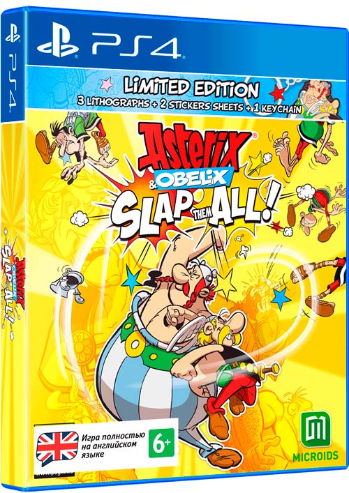Игра Asterix  Obelix Slap Them All Лимитированное издание (PS4)