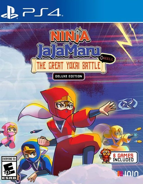 Игра Ninja JaJaMaru: The Great Yokai Battle + Hell Deluxe Edition (PS4)