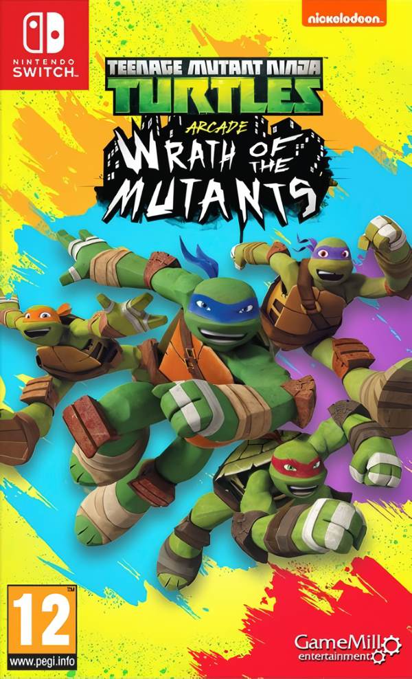 Игра Teenage Mutant Ninja Turtles Arcade: Wrath of the Mutants (Nintendo Switch)