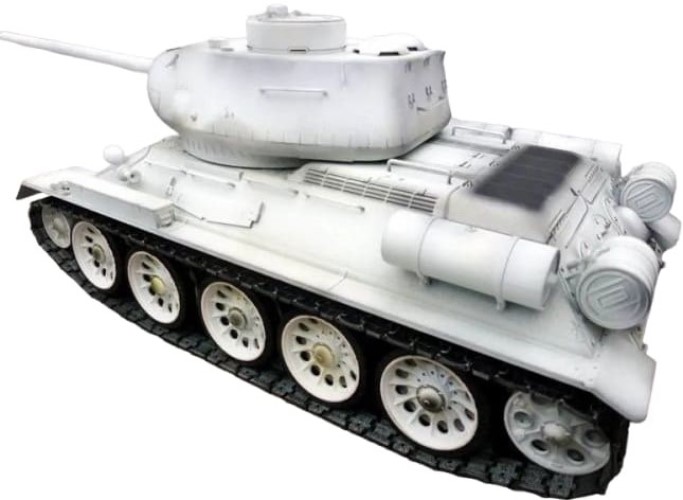 Р/У танк Taigen 1/16 T34-85 (СССР) V3 2.4G (зимний), TG3909-1S3.0