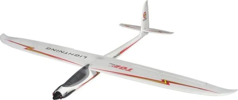 Радиоуправляемая модель Top RC планер Lightning V1 (Propeller Power System) RTF (top035C )