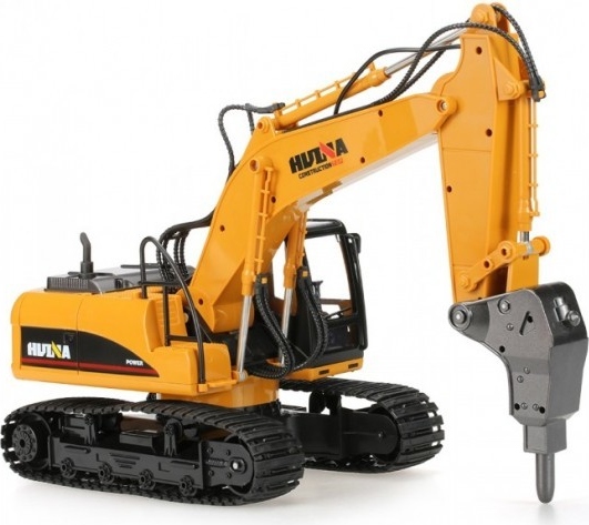Радиоуправляемая модель экскаватор-отбойник Hui Na Toys масштаб 1к14 (HN1560)