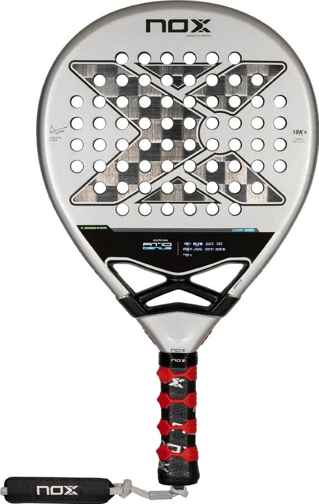 Ракетка для падел тенниса Nox At10 Luxury Genius 18K Alum 2024 By Agust?n Tapia